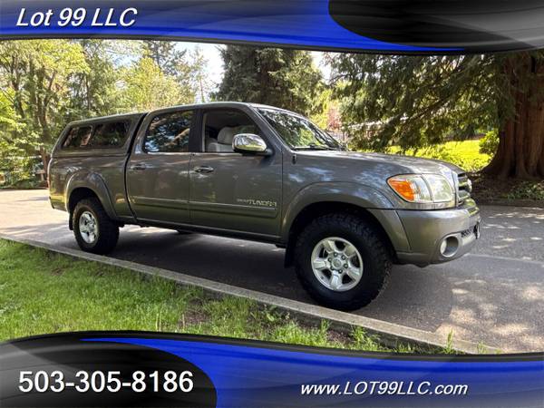 2005 Toyota Tundra SR5 Double Cab 132K 1-Owner TRD 4.7L V8 Leer Cano - $12,495 (Milwaukie Oregon www.LOT99LLC.com 500 Cars in Inventory)63623286022145124