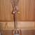 Vintage Half Yard Ale/Beer Glass w/ Wood Stand 4 thumbnail