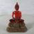 Buddha Meditation Vintage Lucite Buddhism Spiritual Figure 1 thumbnail