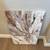 36x24 Large Mauve/Taupe/White/Gold Glitter Marble Canvas Art Abstract Artwork 5 thumbnail