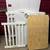 White Baby Crib + Mattress Included — Solid, Sold AS IS, READ 2 thumbnail