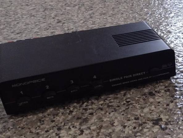 Speaker Selector Switch 1