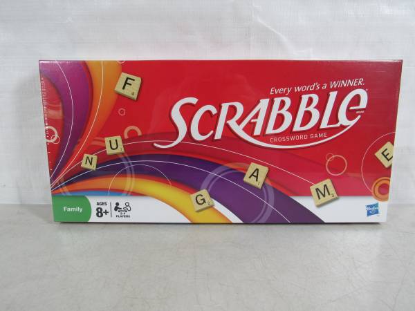 SCRABBLE CROSSWORD GAME 2008 NEW & FACTORY SEALED! 1