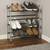 "NEW" 4-Tier Expandable Stackable Closet Storage Shoe Rack 2 thumbnail