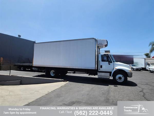 LOW MILEAGE REFRIGERATED TRUCK FREEZER INTER CUMMINS LOW REEFER HRS 1