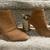 Women's Brown leather Heeled Mules size 7.5 Dolce Vita 2 thumbnail