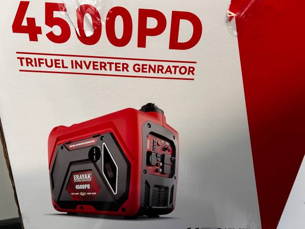 Erayak 4500W Tri-Fuel Inverter Generato 1