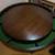 Vintage Prohibition Round Poker Table + Poker chip set + Wooden Liqu 15 thumbnail