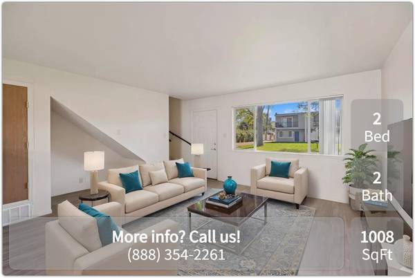 Comfortable 2 bed, 2 bath, prime location! 1