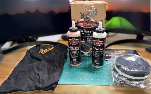 SOLD - Meguiar's DA Microfiber Correction System 5", Car Detailing Kit 1
