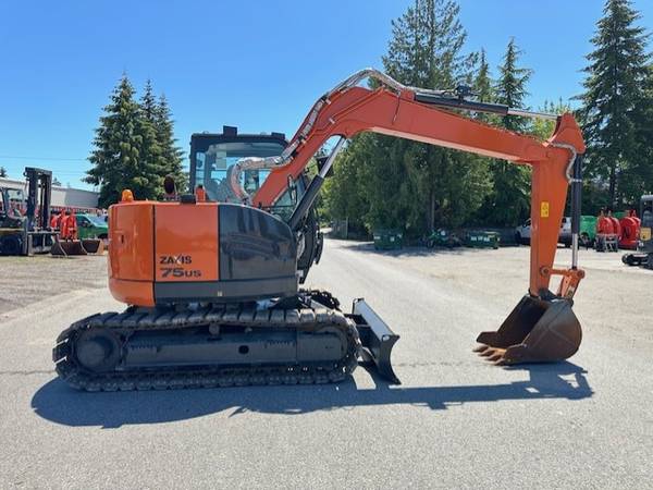 h 2021 Hitachi ZX75US (500 hours) THUMB & PIN GRABBER - heavy