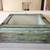 Antique Wood & Glass Angled Showcase Country Store Display Counter Top 2 thumbnail