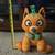 Applause Halloween Pumpkin Cat 7 thumbnail