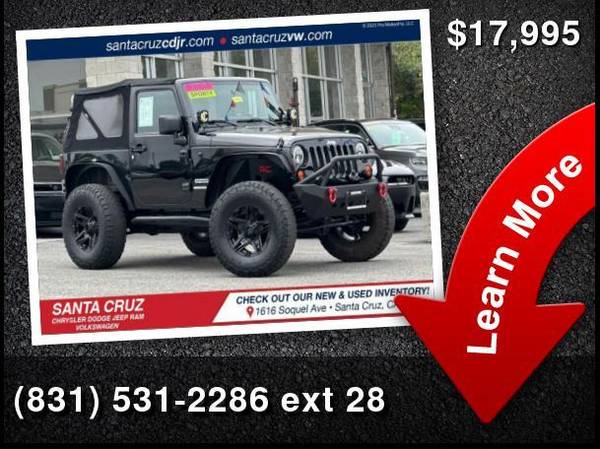 2013 Jeep Wrangler Sport 2D Sport Utility 1