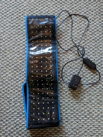 LED red light therapy infrared belt exos Spinetech Back Brace, Donjoy 1