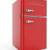 KUPPET Red Retro Mini Refrigerator/Freezer 2-Door 3.2 Cu. Ft. 115V 1 thumbnail