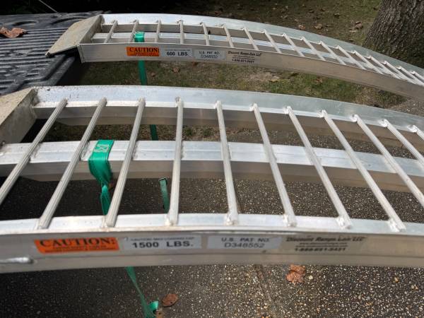 Rampas de aluminio de 10 pies, resistentes, para motocicletas, vehículos todo terreno o tractores - $200 (Columbia)63441815307009122