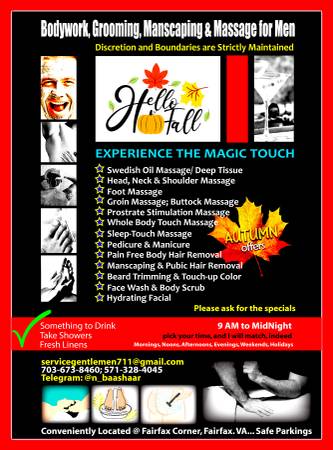 Bodyworks for Men: Grooming, Manscping & Massage.. One Stop Service 1