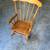 Vintage Solid Wood Child’s Rocking Chair – Excellent Condition 2 thumbnail