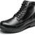 NEW Size 8 Men Oxfords Motorcycle Boot Black Lace Up 1 thumbnail