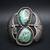 Sterling Silver Turquoise Bangle 2 thumbnail