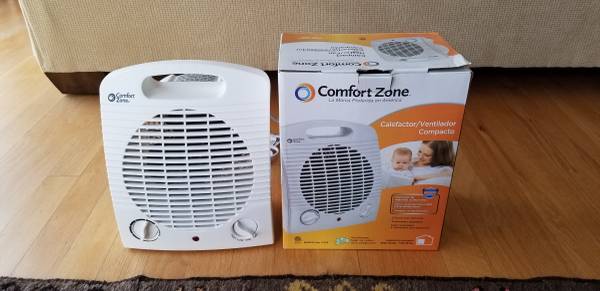Comfort Zone Compact Heater/Fan 1