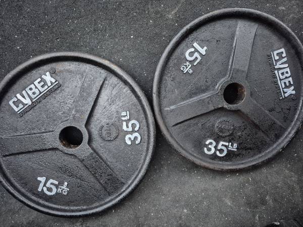 35lbs Olympic WEIGHTS 1