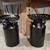 Milk cans with old implement seats 2 thumbnail