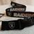 NEW RAIDERS Lanyards - BLACK & SILVER 1 thumbnail