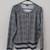Talbot's charming cardigan - Glen Plaid XL black. 1 thumbnail