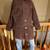 MENS ORVIS SHEEPSKIN COAT Size XL 1 thumbnail