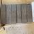 Grey glass tile set of 42 pieces -like new 1 thumbnail