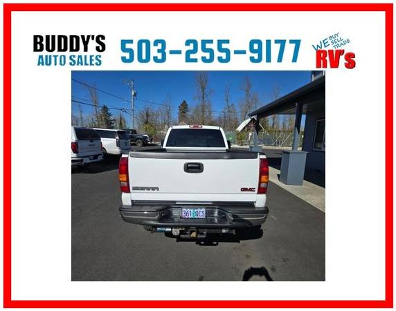 2002 GMC Sierra 2500HD 4wd hd SLE cabina extendida, cama larga, pocos kilómetros sle - $15,950 (Buddys RVs)63470767710595123