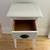 Solid Wood White Night Stand/Side Table 2 thumbnail