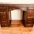 Make up vanity table/ chest credenza waterfall Art Deco style mahogany 11 thumbnail