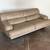 1980s grey taupe leather sofa 5 thumbnail