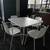 Poppin 36x36 White Breakroom Table 4 thumbnail
