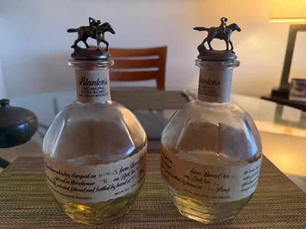 Free Blanton’s bottles 1