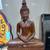 Hand Carved Wooden Buddha Statue 1 thumbnail