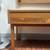 Mid Century Danish Oak & Copper Entryway Piece 9 thumbnail