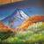 Hand-Painted Saw – Autumn Landscape with Mountains & Barn 6 thumbnail