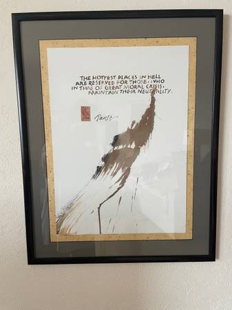 Sandy Diamond calligraphy/art 1