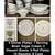 Dish Set. Dinnerware. Plates. Serving Bowl. Platter Cups Saucers. $1 per piece.  3 thumbnail