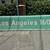 Vintage Prop Street Sign Mile marker LOS ANGELES 1 thumbnail