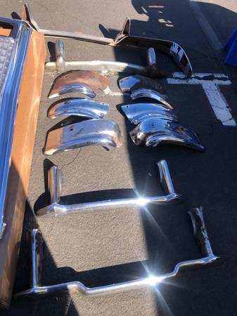 1949-50 FRONT WRAPS GRILL GUARDS FRT AND REAR 1