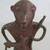African Tribal Art Hunter & Dog Solid Brass Vtg Sculpture-9 1/4" Tall 2 thumbnail