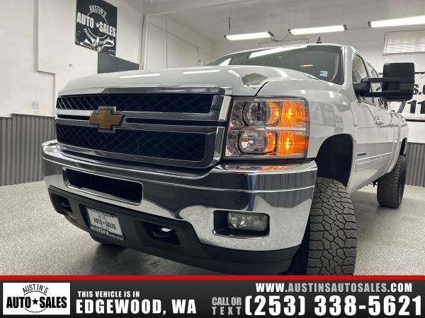 Chevrolet Silverado 3500HD LTZ Crew Cab elevado 2012 - $26,951 (Edgewood, WA)63470769588737121