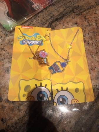 Keychain and 2 necklacess 1