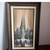 Artistic Interiors Mid-Century Vintage Skyline Painting Signed 15 thumbnail