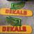 Dekalb Flying Ear Seed Corn Signs 1950's (L & R) 1 thumbnail